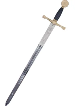 Excalibur - Kurzschwert, goldfarben, Marto