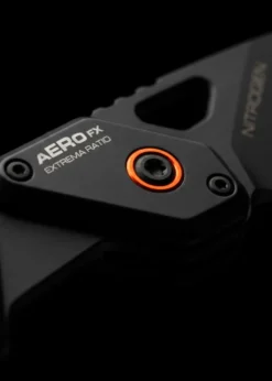 Extrema Ratio Aero FX Nitrogen Black Orange, Feststehendes Messer