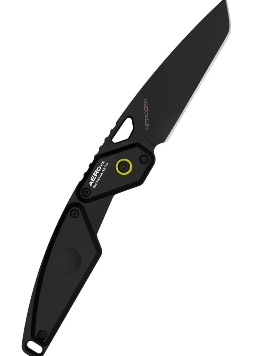 Extrema Ratio, Aero FX Nitrogen Black Lime, Feststehendes Messer