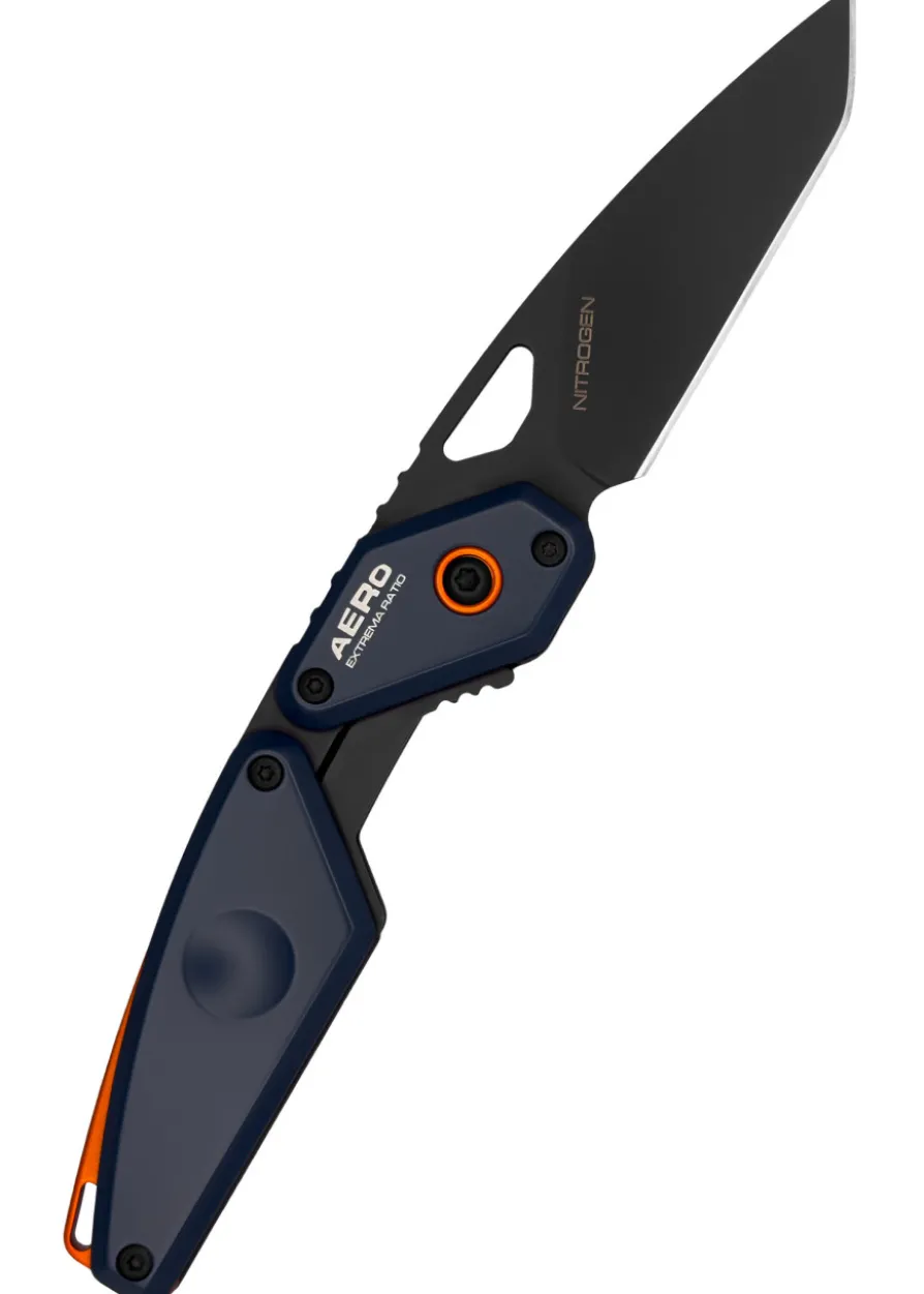 Extrema Ratio, Aero Nitrogen Blue Orange, Taschenmesser