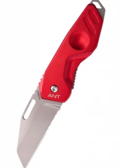 Extrema Ratio ANT, Rescue Red, stonewashed, Taschenmesser