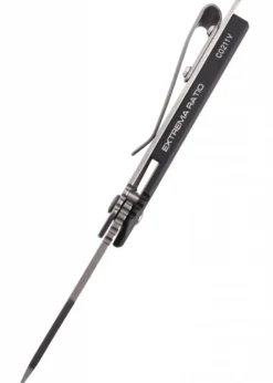 Extrema Ratio ANT, schwarz, stonewashed, M390, Taschenmesser