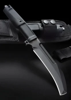 Extrema Ratio CORVO, Schwarz, Feststehendes Messer