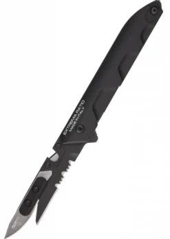 Extrema Ratio FERRUM, Rescue Black, Taschenmesser