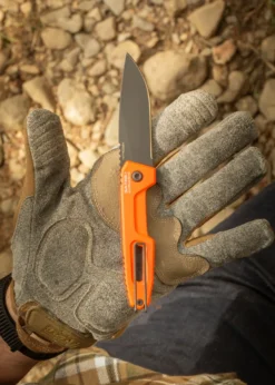 Extrema Ratio, Satre F Nitrogen Schwarz Orange, Taschenmesser