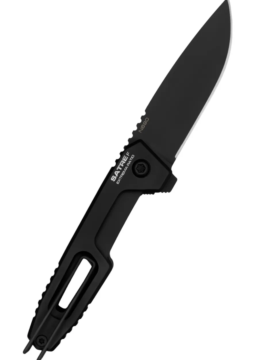 Extrema Ratio, Satre F N690 Schwarz, Taschenmesser
