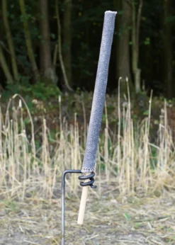 Fackelhalter aus Stahl, handgeschmiedet