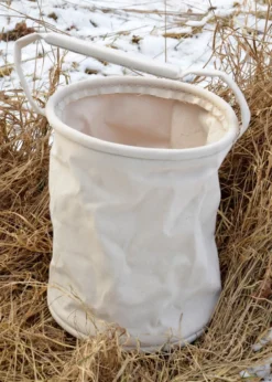 Falteimer aus Segeltuch, ca. 8,5 Liter
