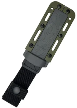 Feststehendes Messer Demko Armiger 4, Tanto, Olivgrün