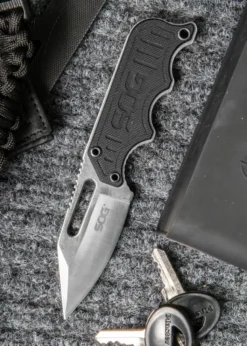 Feststehendes Messer Instinct, Satiniert, SOG