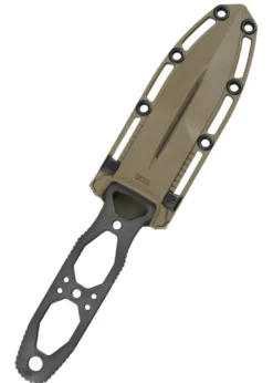Feststehendes Messer Pentagon FX - Flat Dark Earth, SOG