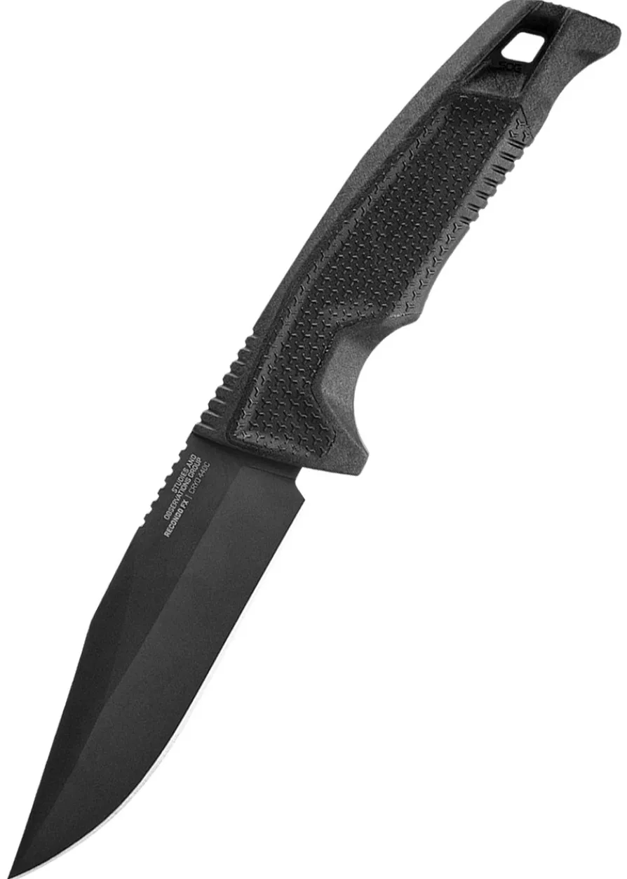 Feststehendes Messer Recondo FX, Schwarz, Glatte Klinge, SOG