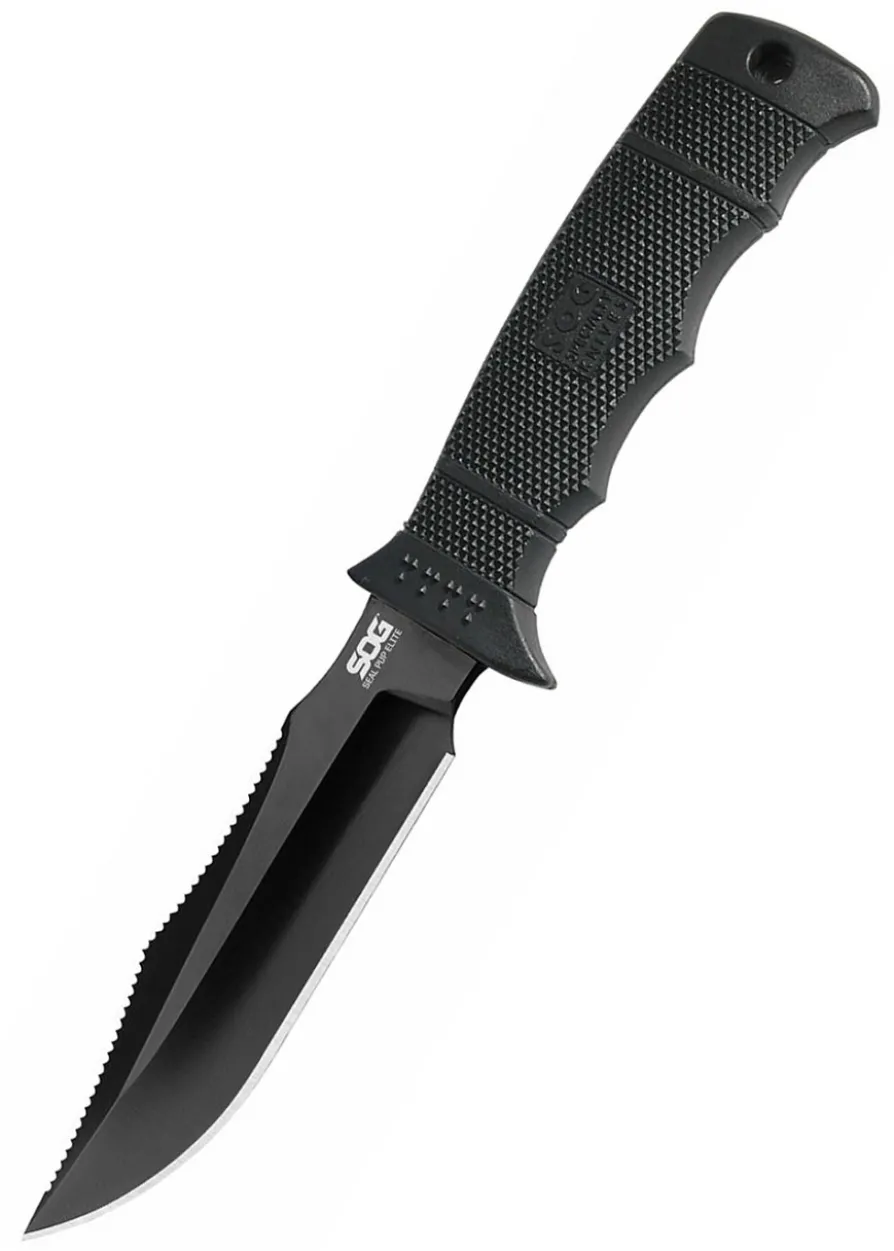 Feststehendes Messer Seal Pup Elite, schwarz, SOG