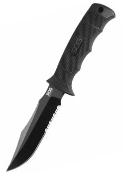 Feststehendes Messer Seal Pup Elite, Teilwellenschliff, SOG