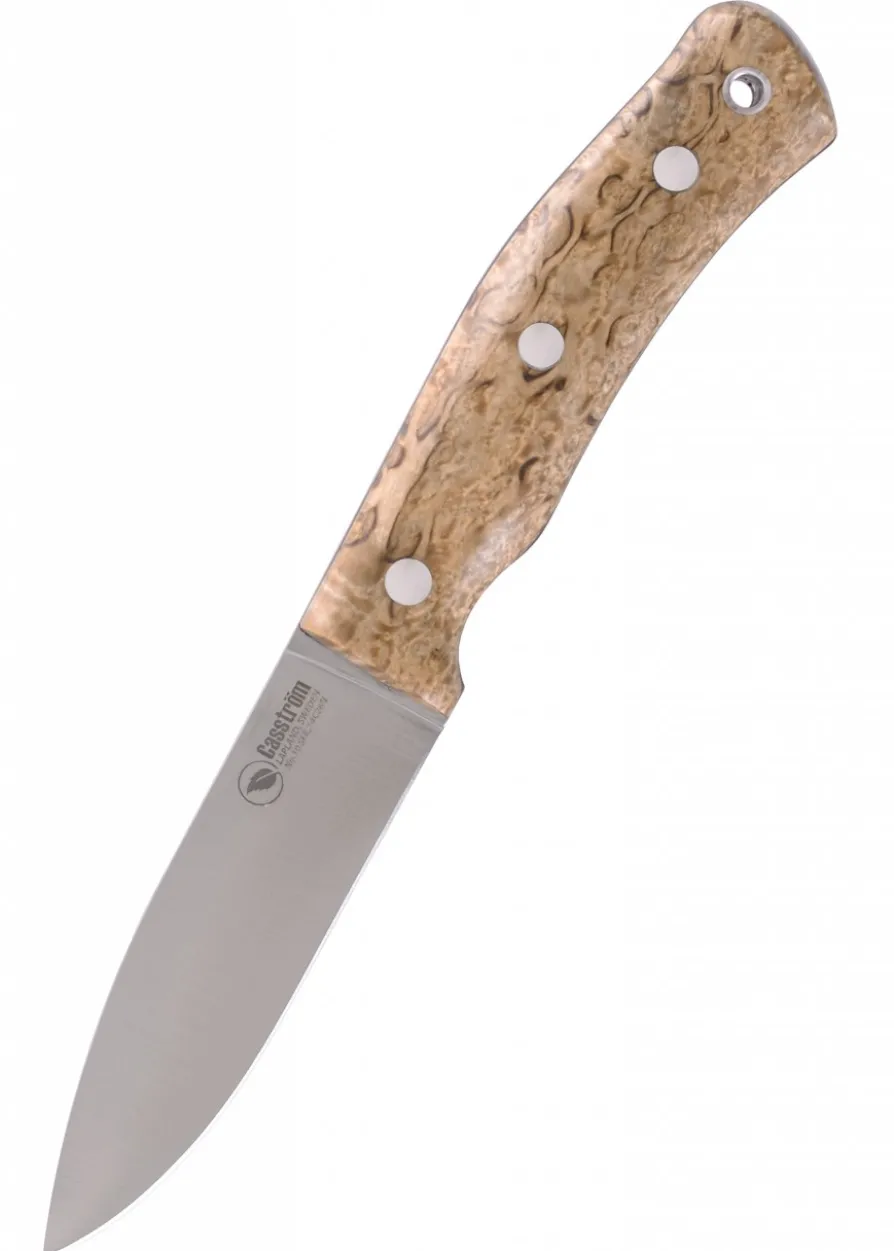 Feststehendes Messer Swedish Forest, Stabilisierte Maserbirke