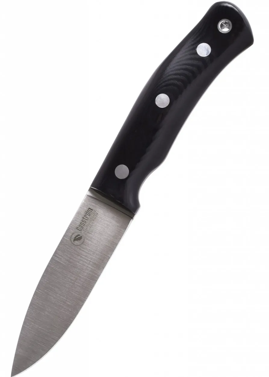 Feststehendes Messer Swedish Forest, Schwarzes Micarta, Casström