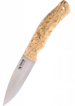 Feststehendes Messer Swedish Forest, Maserbirke + Feuerstahl