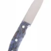 Feststehendes Messer Swedish Forest, Stabil. Maserbirke, Blau