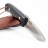 Feststehendes Messer Woodsman, Mooreiche, mit Feuerstahl, Casström