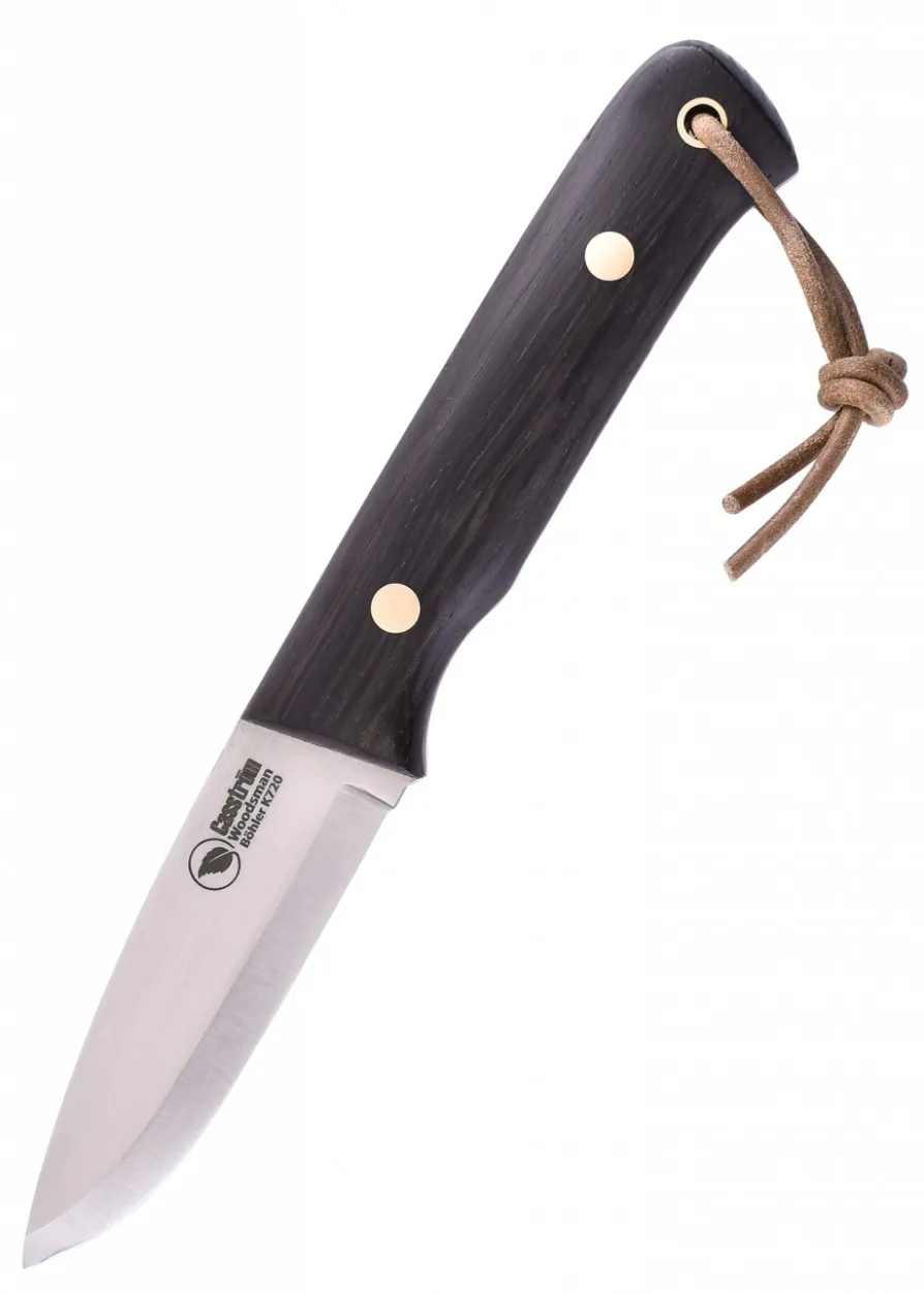 Feststehendes Messer Woodsman, Mooreiche, Casström