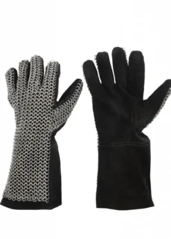 Fingerhandschuhe mit Kettengeflecht, ID6mm, unbehandelt