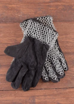 Fingerhandschuhe mit Kettengeflecht, ID9mm, verzinkt