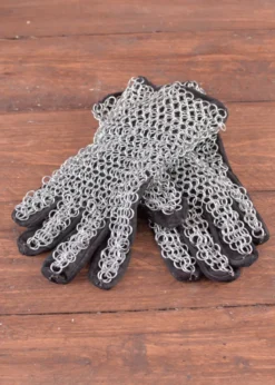 Fingerhandschuhe mit Kettengeflecht, ID9mm, verzinkt