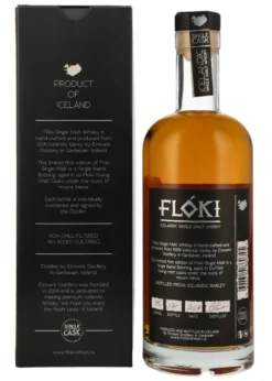 Flóki Icelandic Single Malt Whisky, 47% Vol., 0,7l