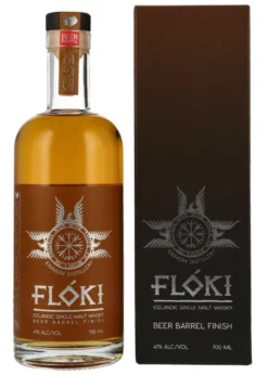 Flóki Single Malt Whisky Beer Barrel Finish, 47% Vol., 0,7l