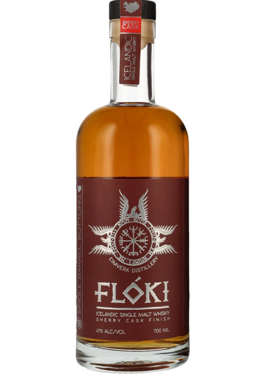 Flóki Single Malt Whisky Oloroso Sherry Cask Finish, 47% Vol., 0,7l