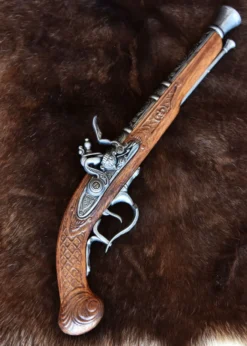 Französische Blunderbuss-Pistole, Espingole, 18. Jahrhundert, Replik