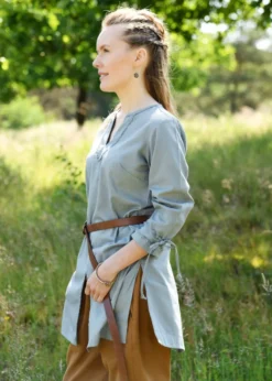 Frauen-Tunika Ylva, blaugrau