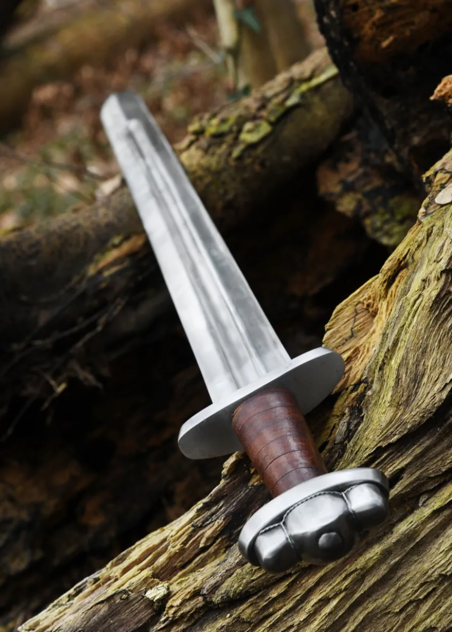Frühes Wikingerschwert Godfred mit Scheide, Schaukampf SK-B