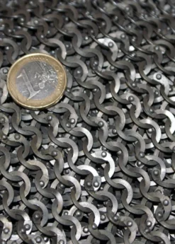 FRM Kettenbrünne, Flachringe mit 8mm ID, vernietet und gestanzt