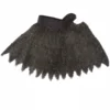 FRW Kettenbrünne für Helme, Flachring mit Keilnieten, ID 8mm