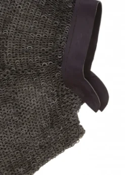FRW Kettenbrünne für Helme, Flachring mit Keilnieten, ID 8mm