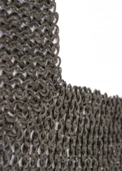 FRW Kettenkragen, Flachring mit Keilnieten, ID 8mm, unbehandelt