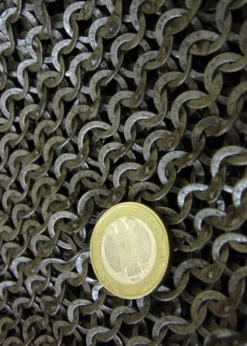 FWM Kettenrock, Flachring mit Keilnieten, ID 8mm, unbehandelt