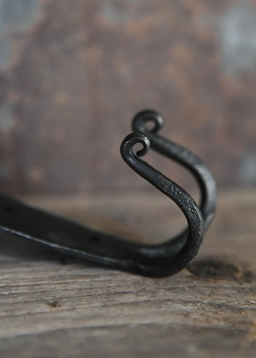 Geschmiedeter Doppel-Garderobenhaken