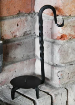 Geschmiedeter Kerzenhalter