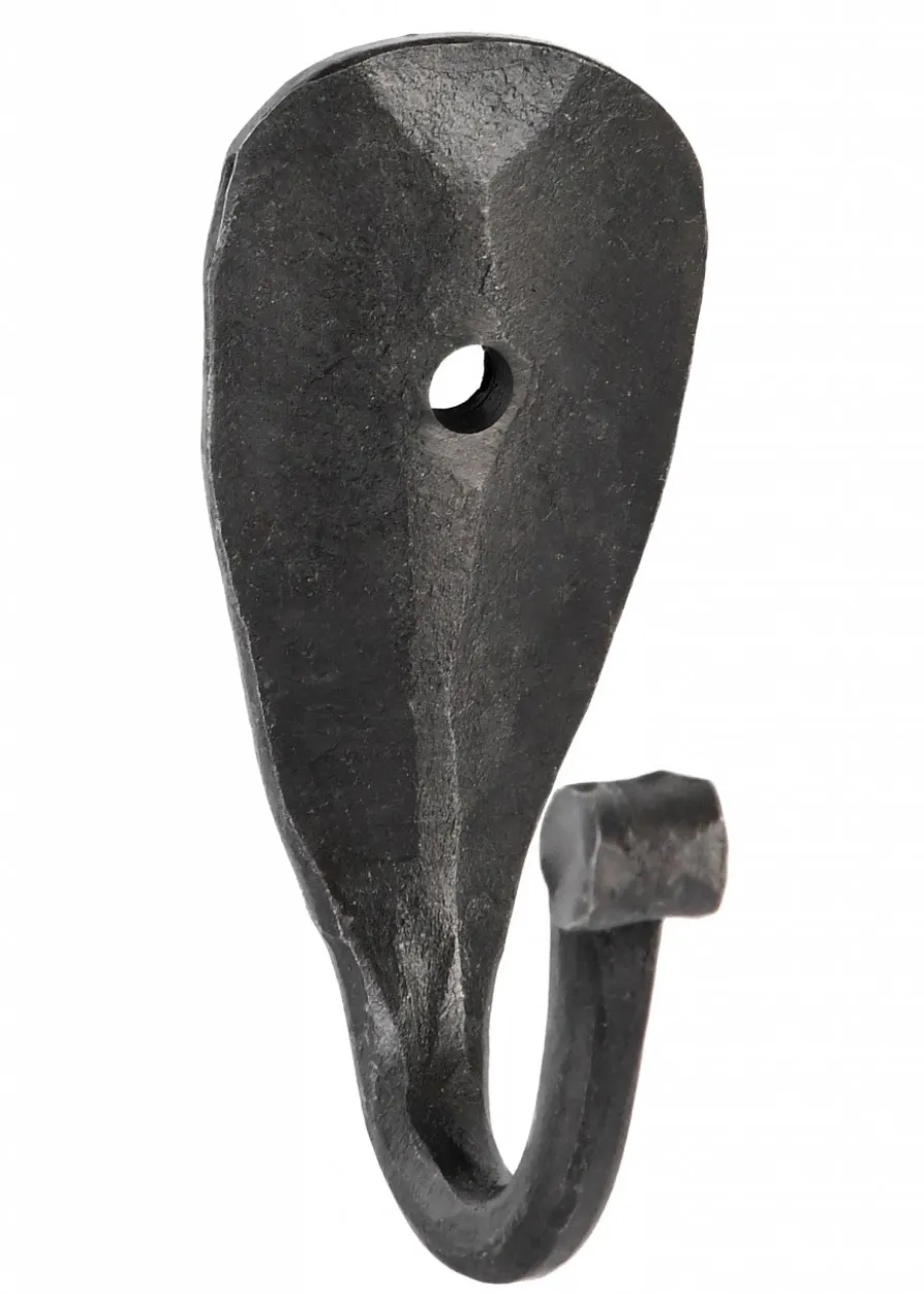 Geschmiedeter Wandhaken aus Stahl