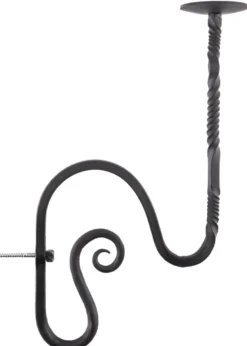 Geschmiedeter Wandkerzenhalter