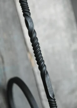 Geschmiedeter Wandkerzenhalter