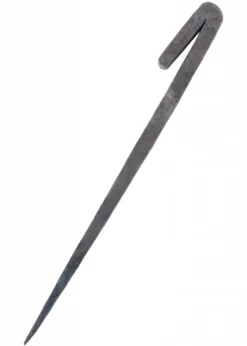 Geschmiedeter Zelthering aus Stahl, ca. 25 cm