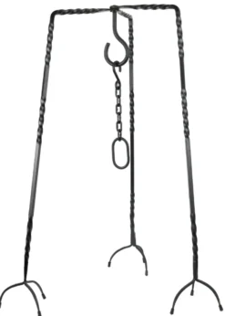 Geschmiedetes Dreibein, ca. 93 cm