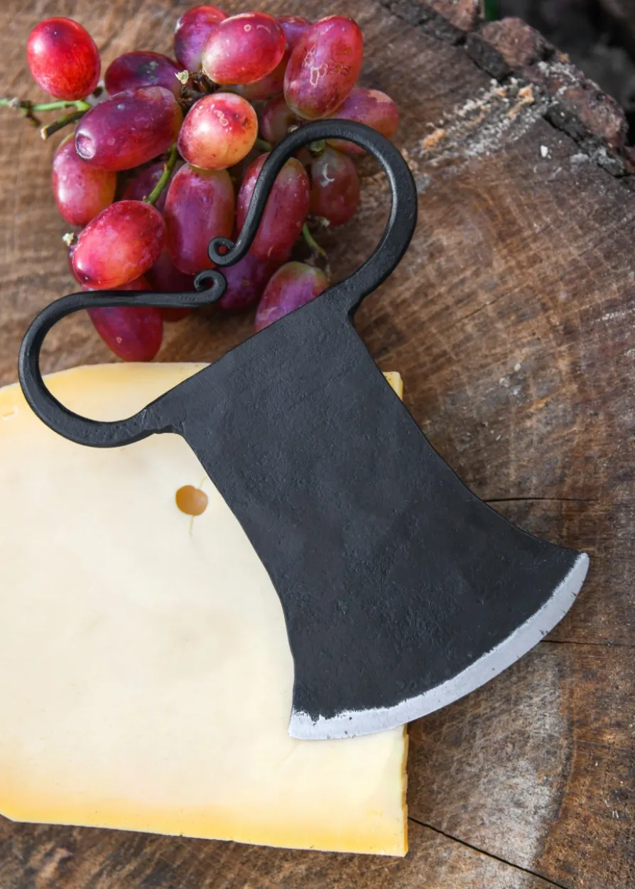 Geschmiedetes Hackmesser, Wiegemesser, groß