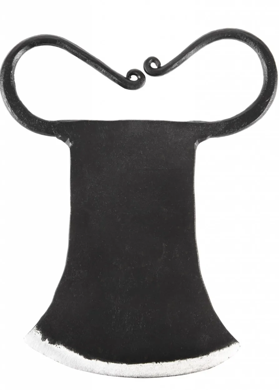 Geschmiedetes Hackmesser, Wiegemesser, groß
