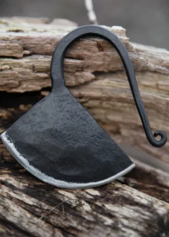 Geschmiedetes Hackmesser, Wiegemesser, klein