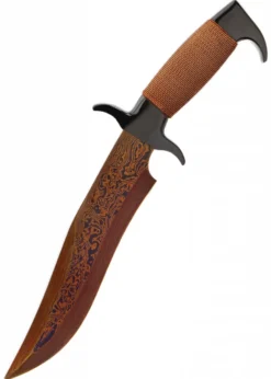 Gil Hibben - Hellfyre Highlander Bowiemesser mit Scheide