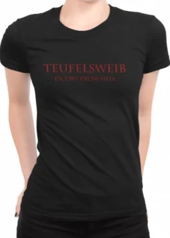 Girlie-Shirt: Teufelsweib - Escort from Hell
